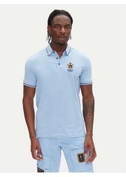 Aeronautica Militare Polo 251PO1850P191 Niebieski Slim Fit ze sklepu MODIVO w kategorii T-shirty męskie - zdjęcie 182595697