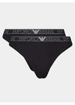 Emporio Armani Underwear Komplet 2 par fig klasycznych 163334 4R223 00020 Czarny ze sklepu MODIVO w kategorii Majtki damskie - zdjęcie 182595707