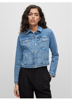 Hugo Kurtka jeansowa 50488939 Niebieski Slim Fit ze sklepu MODIVO w kategorii Kurtki damskie - zdjęcie 182595799