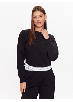 Guess Bluza O3YQ01KBS91 Czarny Regular Fit ze sklepu MODIVO w kategorii Bluzy damskie - zdjęcie 182595835