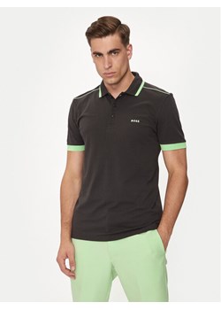 Boss Polo Paddy 1 50512995 Szary Regular Fit ze sklepu MODIVO w kategorii T-shirty męskie - zdjęcie 182595866