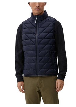 s.Oliver Kamizelka 2125741 Granatowy Regular Fit ze sklepu MODIVO w kategorii Kamizelki męskie - zdjęcie 182595867