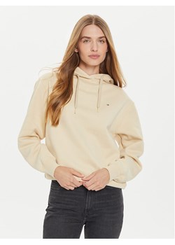 Tommy Hilfiger Bluza WW0WW41245 Beżowy Relaxed Fit ze sklepu MODIVO w kategorii Bluzy damskie - zdjęcie 182595908