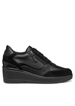 Geox Sneakersy D Ilde D46RAA 05422 C9999 Czarny ze sklepu MODIVO w kategorii Buty sportowe damskie - zdjęcie 182595928
