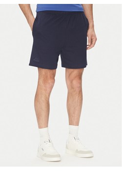 Kappa Szorty materiałowe Logo Korpo Cabas 303HZE0 Granatowy Regular Fit ze sklepu MODIVO w kategorii Spodenki męskie - zdjęcie 182596009
