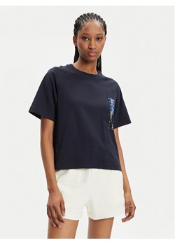 Napapijri T-Shirt S-Aberdeen NP0A4HOI Granatowy Regular Fit ze sklepu MODIVO w kategorii Bluzki damskie - zdjęcie 182596186