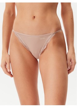 Calvin Klein Underwear Figi klasyczne LV00QD5269 Beżowy ze sklepu MODIVO w kategorii Majtki damskie - zdjęcie 182596365