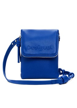 Desigual Torebka na telefon 25SAYP37 Niebieski - id: 0000304942365 - marki Desigual - 182596376 Desigual Torebka na telefon 25SAYP37 Niebieski ze sklepu MODIVO w kategorii Etui - zdjęcie 182596376