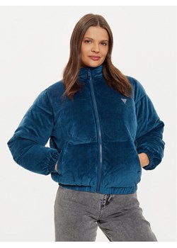 Guess Kurtka zimowa V4BL03 KBXI2 Niebieski Regular Fit ze sklepu MODIVO w kategorii Kurtki damskie - zdjęcie 182596406