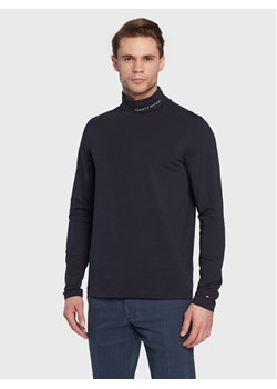 Tommy Hilfiger Golf Logo MW0MW28787 Granatowy Slim Fit ze sklepu MODIVO w kategorii Swetry męskie - zdjęcie 182596426