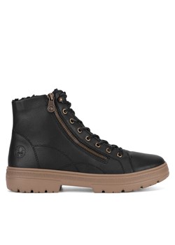 Rieker Botki N0031-00 Czarny ze sklepu MODIVO w kategorii Botki - zdjęcie 182596445