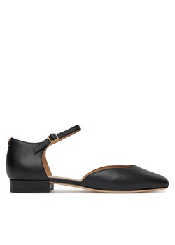 LAUREN RALPH LAUREN Półbuty Emelie 802961793001 Czarny ze sklepu MODIVO w kategorii Balerinki - zdjęcie 182596515