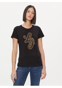 Liu Jo T-Shirt WA4051 JS923 Czarny Regular Fit ze sklepu MODIVO w kategorii Bluzki damskie - zdjęcie 182596655