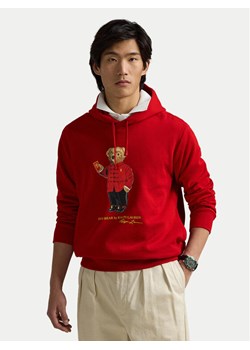 Polo Ralph Lauren Bluza 710962139002 Czerwony Regular Fit ze sklepu MODIVO w kategorii Bluzy męskie - zdjęcie 182596667