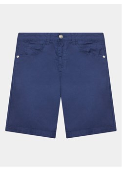 United Colors Of Benetton Szorty materiałowe 4LN6C900Y Granatowy Regular Fit ze sklepu MODIVO w kategorii Spodenki chłopięce - zdjęcie 182596678