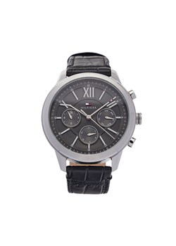 Tommy Hilfiger Zegarek Morrison 1710527 Czarny ze sklepu MODIVO w kategorii Zegarki - zdjęcie 182596826