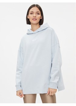 Reebok Bluza Maternity IJ3061 Błękitny Regular Fit ze sklepu MODIVO w kategorii Bluzy damskie - zdjęcie 182596856