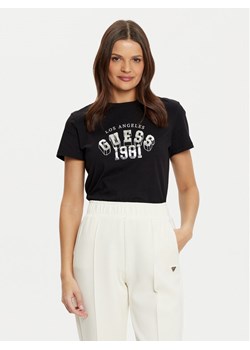 Guess T-Shirt V5RI06 I3Z14 Czarny Regular Fit ze sklepu MODIVO w kategorii Bluzki damskie - zdjęcie 182596899