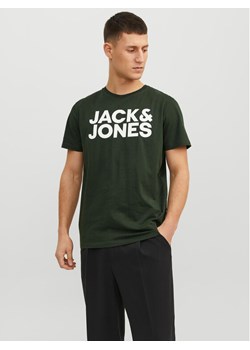 Jack&Jones T-Shirt Corp 12151955 Zielony Standard Fit ze sklepu MODIVO w kategorii T-shirty męskie - zdjęcie 182596938