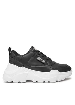 Versace Jeans Couture Sneakersy Speedtrack 77VA3SC2 Czarny ze sklepu MODIVO w kategorii Buty sportowe damskie - zdjęcie 182596988