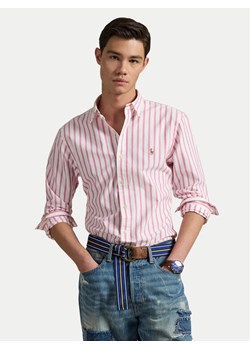 Polo Ralph Lauren Koszula 710906622002 Różowy Custom Fit ze sklepu MODIVO w kategorii Koszule męskie - zdjęcie 182597025