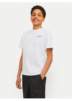Jack&Jones Junior T-Shirt Bronx Square 12263185 Biały Loose Fit ze sklepu MODIVO w kategorii T-shirty chłopięce - zdjęcie 182597036