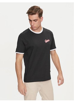 Guess Jeans T-Shirt M4YI43 K8FQ4 Czarny Regular Fit ze sklepu MODIVO w kategorii T-shirty męskie - zdjęcie 182597037