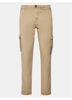 Blend Spodnie materiałowe 20716450 Beżowy Slim Fit ze sklepu MODIVO w kategorii Spodnie męskie - zdjęcie 182597056