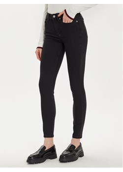 Tommy Hilfiger Jeansy Como WW0WW42841 Czarny Skinny Fit ze sklepu MODIVO w kategorii Jeansy damskie - zdjęcie 182597275
