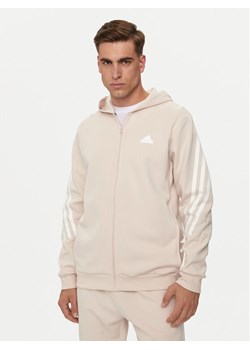 adidas Bluza Future Icons 3-Stripes IR9207 Różowy Regular Fit ze sklepu MODIVO w kategorii Bluzy męskie - zdjęcie 182597408