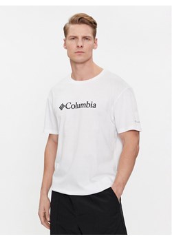 Columbia T-Shirt Csc Basic Logo 1680053 Biały Regular Fit ze sklepu MODIVO w kategorii T-shirty męskie - zdjęcie 182597417