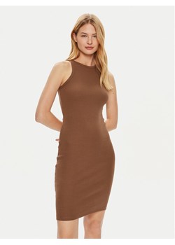 Vero Moda Sukienka codzienna Chloe 10306898 Brązowy Tight Fit ze sklepu MODIVO w kategorii Sukienki - zdjęcie 182597529