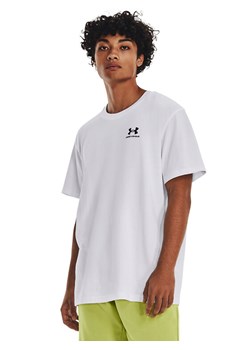 Under Armour T-Shirt Ua Logo Emb 1373997 Biały Relaxed Fit ze sklepu MODIVO w kategorii T-shirty męskie - zdjęcie 182597537