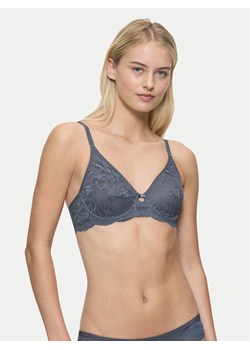 Triumph Biustonosz z fiszbiną Amourette Charm 10214458 Niebieski ze sklepu MODIVO w kategorii Biustonosze - zdjęcie 182597545