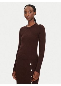 Pinko Sweter Costina 104020 A15S Brązowy Slim Fit ze sklepu MODIVO w kategorii Swetry damskie - zdjęcie 182597548