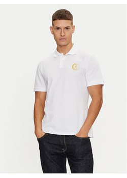 Just Cavalli Polo 76OAGG19 Biały Regular Fit ze sklepu MODIVO w kategorii T-shirty męskie - zdjęcie 182597748