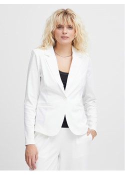 ICHI Marynarka 20101801 Biały Regular Fit ze sklepu MODIVO w kategorii Marynarki damskie - zdjęcie 182597758
