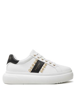 TWINSET Sneakersy Sneaker 242TCP01E Biały ze sklepu MODIVO w kategorii Buty sportowe damskie - zdjęcie 182597787