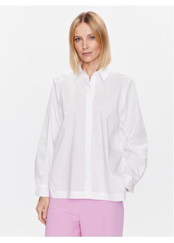 United Colors Of Benetton Koszula 5AWRDQ02T Biały Relaxed Fit ze sklepu MODIVO w kategorii Koszule damskie - zdjęcie 182597789