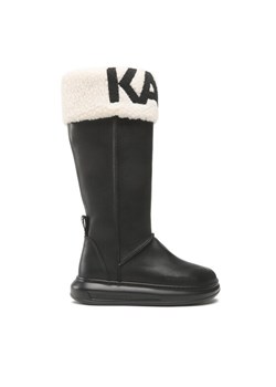 KARL LAGERFELD Kozaki KL44580 Czarny ze sklepu MODIVO w kategorii Kozaki damskie - zdjęcie 182597809