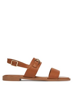 Nine West Sandały 678322-CCC Brązowy ze sklepu MODIVO w kategorii Sandały damskie - zdjęcie 182597895