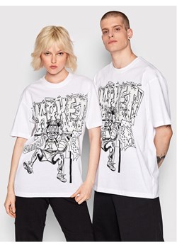 Market T-Shirt Unisex Backboard Breaker 399001073 Biały Relaxed Fit ze sklepu MODIVO w kategorii Bluzki damskie - zdjęcie 182597956