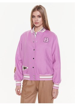 Boss Kurtka bomber 50483272 Różowy Relaxed Fit ze sklepu MODIVO w kategorii Kurtki damskie - zdjęcie 182597957