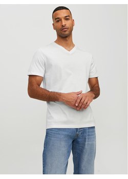 Jack&Jones T-Shirt Basic 12156102 Biały Standard Fit ze sklepu MODIVO w kategorii T-shirty męskie - zdjęcie 182597968