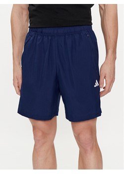 adidas Szorty sportowe Train Essentials IC6977 Niebieski Regular Fit ze sklepu MODIVO w kategorii Spodenki męskie - zdjęcie 182597977