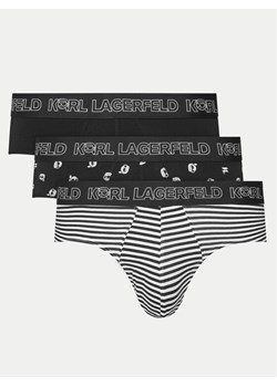 KARL LAGERFELD Komplet 3 par slipów A1M47043 Czarny - id: 0000304614460 - marki Karl Lagerfeld - 182598015 KARL LAGERFELD Komplet 3 par slipów A1M47043 Czarny ze sklepu MODIVO w kategorii Majtki męskie - zdjęcie 182598015