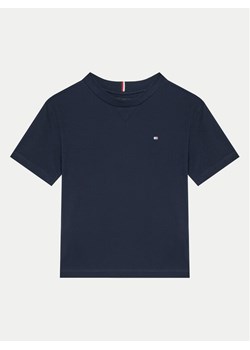 Tommy Hilfiger T-Shirt KB0KB09601 M Granatowy Regular Fit ze sklepu MODIVO w kategorii T-shirty chłopięce - zdjęcie 182598085