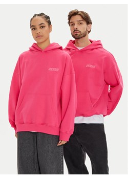 2005 Bluza Unisex Basic Różowy Regular Fit ze sklepu MODIVO w kategorii Bluzy męskie - zdjęcie 182598199