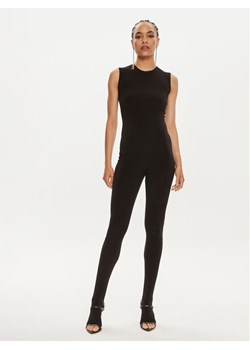 NORMA KAMALI Kombinezon KK223JPLA58001 Czarny Slim Fit ze sklepu MODIVO w kategorii Kombinezony damskie - zdjęcie 182598217