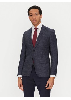 BOSS Marynarka H-Hutson-251 50539804 Granatowy Regular Fit ze sklepu MODIVO w kategorii Marynarki męskie - zdjęcie 182598385